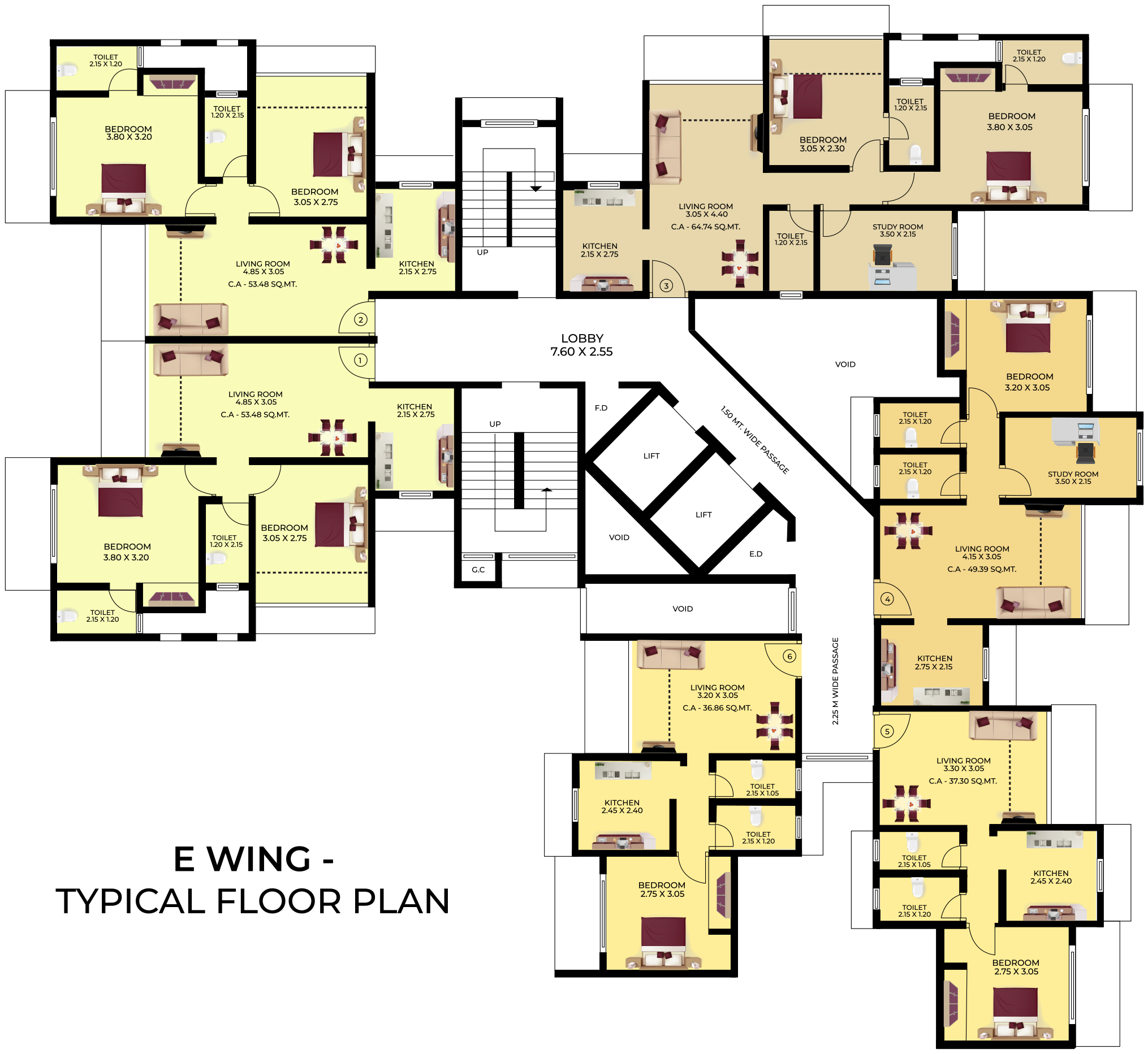 Floor Plan Type E